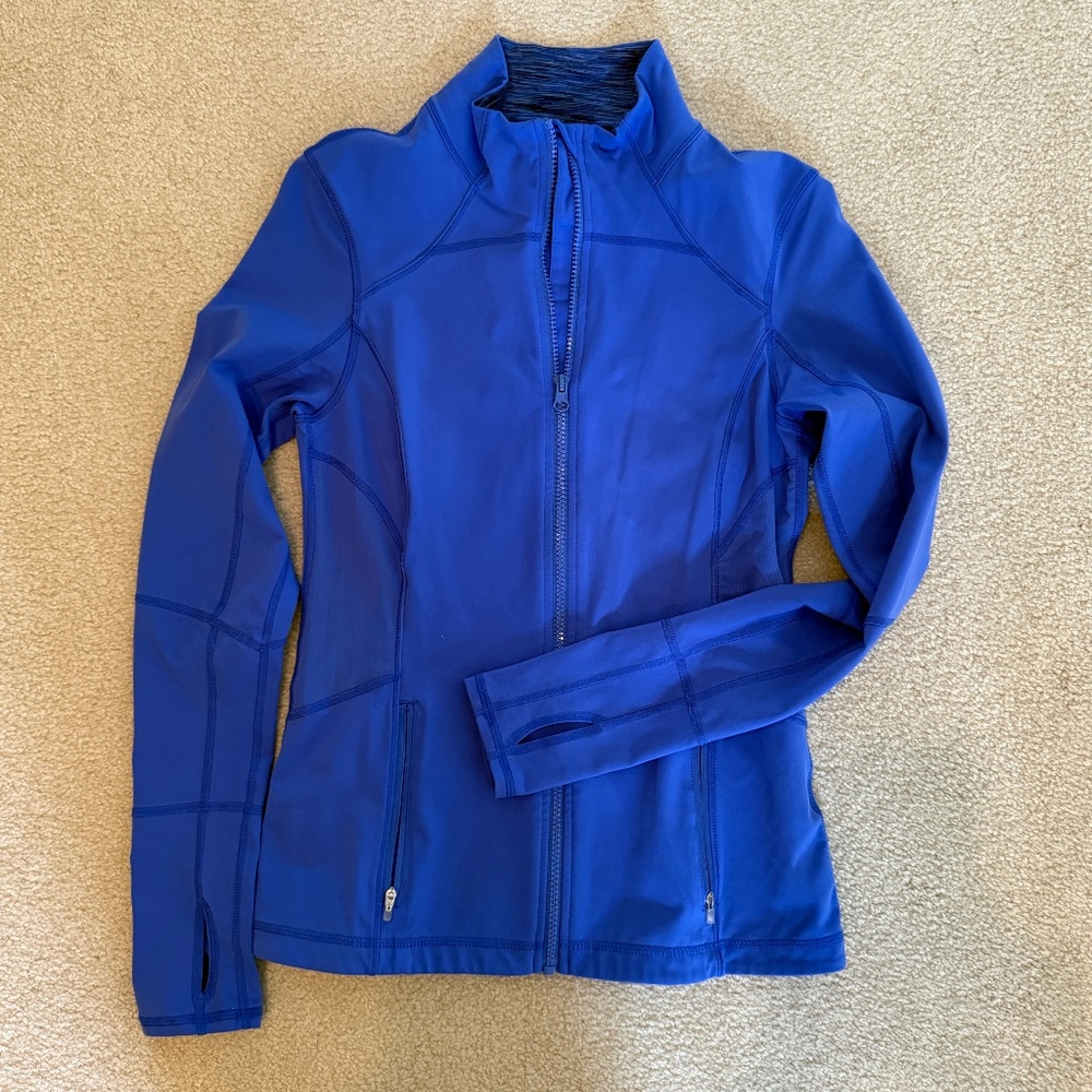 Womens stretch athletic jacket